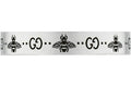 Gucci GG and Bee Ring Silver