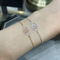 Messika Lucky Eye Paved Cubic Zirconia Bracelet